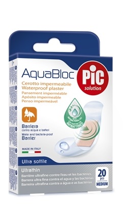 CEROTTO PIC AQUABLOC 19X72MM ANTIBATTERICO 20 PEZZI - Farmacia Dott. Pasquale Russo