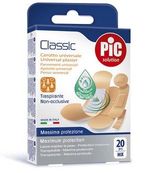 CEROTTO PIC CLASSIC MIX ANTIBATTERICO 20 PEZZI - Farmacia Dott. Pasquale Russo