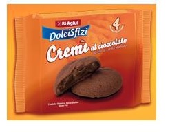 BIAGLUT DOLCISFIZI CREMI' AL CIOCCOLATO RIPIENI DI CREMA AL CACAO 160 G - Farmacia Dott. Pasquale Russo