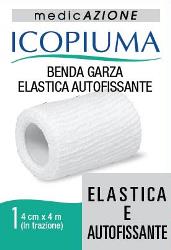 ICOPIUMA BENDA GARZA ELASTICA AUTOFISSANTE CM 4X4 MT - Farmacia Dott. Pasquale Russo