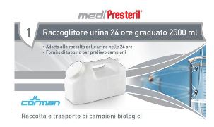 CONTENITORE URINA 24 ORE MEDIPRESTERIL - Farmacia Dott. Pasquale Russo