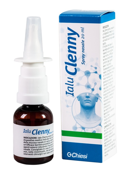 IALU CLENNY SPRAY NASALE SOLUZIONE SALINA ISOTONICA CON ACIDO IALURONICO E SALE SODICO 20 ML - Farmacia Dott. Pasquale Russo