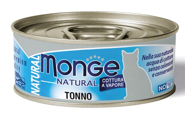 MONGE NATURAL QUALITY GATTO MONGE NATURAL TONNO DELL'ATLANTICO 80 G - Farmacia Dott. Pasquale Russo