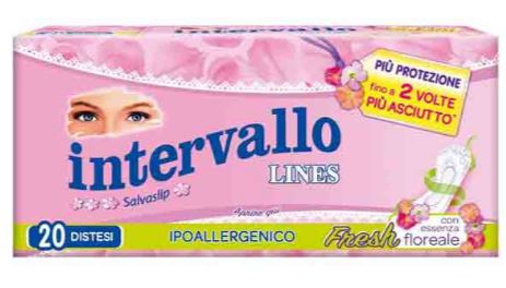 LINES INTERVALLO PROTEGGISLIP FRESH DISTESO 20 PEZZI - Farmacia Dott. Pasquale Russo