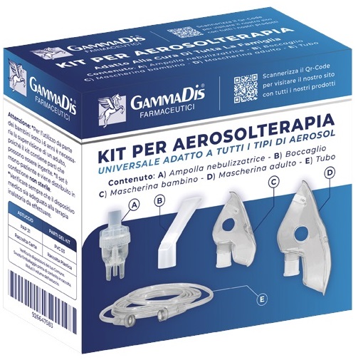KIT AEROSOL COMPLETO GAMMADIS - Farmacia Dott. Pasquale Russo