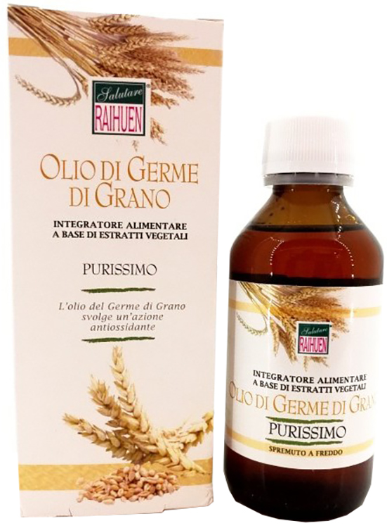 RAIHUEN OLIO GERME DI GRANO GRADO ALIMENTARE 100 ML - Farmacia Dott. Pasquale Russo