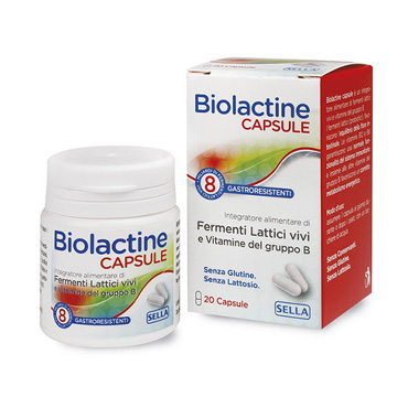 BIOLACTINE FERMENTI + VITAMINE 20 CAPSULE - Farmacia Dott. Pasquale Russo