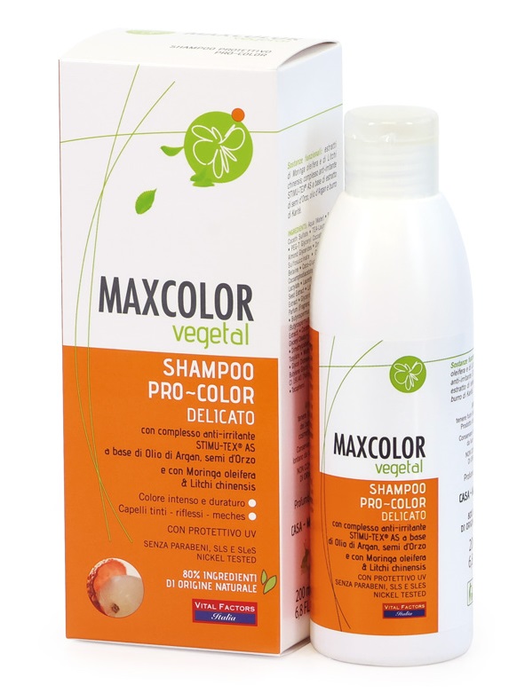 MAXCOLOR VEGETAL SHAMPOO PROTETTIVO PROCOLOR 200 ML - Farmacia Dott. Pasquale Russo