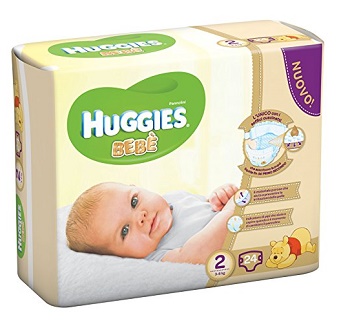 PANNOLINO HUGGIES EXTRA CARE BEBE' BASE 2 24 PEZZI - Farmacia Dott. Pasquale Russo