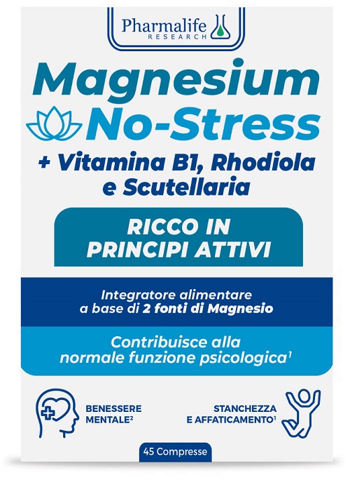 MAGNESIUM NO STRESS 45 COMPRESSE - Farmacia Dott. Pasquale Russo