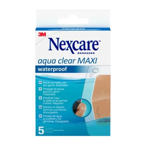 CEROTTO NEXCARE AQUA 360 60X89 MAXI 5 PEZZI - Farmacia Dott. Pasquale Russo