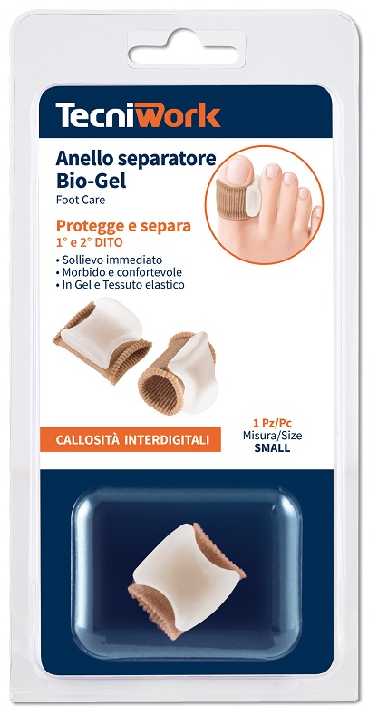 BIO-GEL ANELLO SEPARATORE PER ALLUCE S 1 PEZZO - Farmacia Dott. Pasquale Russo