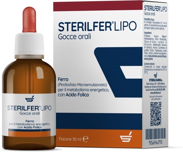 STERILFER LIPO GOCCE 30 ML - Farmacia Dott. Pasquale Russo