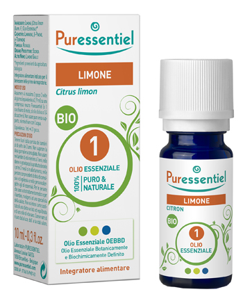 PURESSENTIEL LIMONE OLIO ESSENZIALE BIO 10 ML - Farmacia Dott. Pasquale Russo