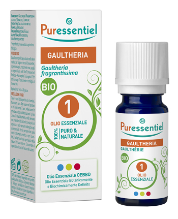 PURESSENTIEL OLIO ESSENZIALE GAULTHERIA BIO 10 ML - Farmacia Dott. Pasquale Russo
