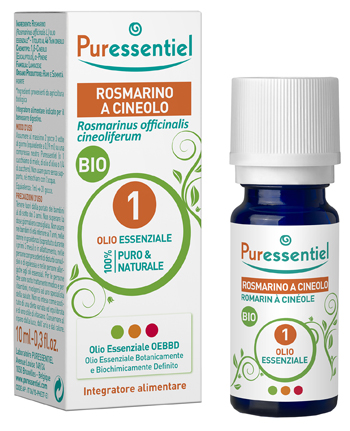 PURESSENTIEL ROSMARINO CINEOLO OLIO ESSENZIALE BIO 10 ML - Farmacia Dott. Pasquale Russo
