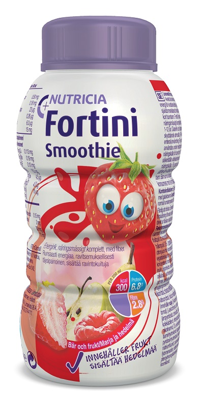 FORTINI SMOOTHIE MULTI FIBRE GUSTO FRUTTI ROSSI 200 ML - Farmacia Dott. Pasquale Russo