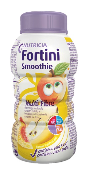 FORTINI SMOOTHIE MULTI FIBRE GUSTO FRUTTI GIALLI 200 ML - Farmacia Dott. Pasquale Russo