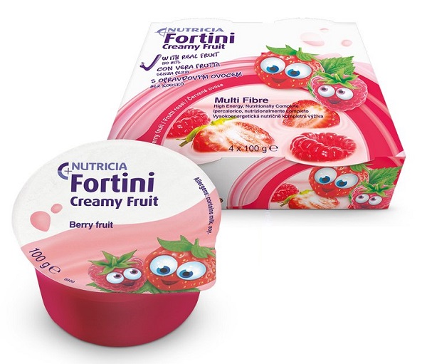 FORTINI CREAMY FRUIT MULTI FIBRE FRUTTI ROSSI 4X100 G - Farmacia Dott. Pasquale Russo