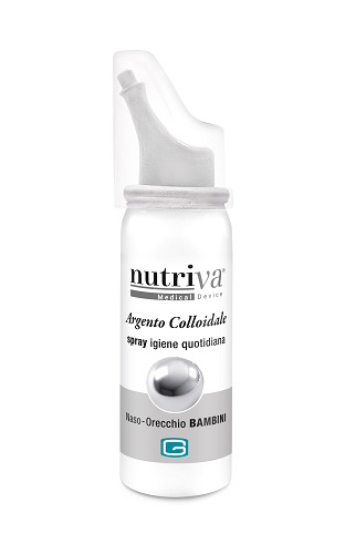 NUTRIVA ARGENTO COLLOIDALE NASO/ORECCHIE 30 ML - Farmacia Dott. Pasquale Russo