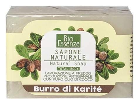 BIO ESSENZE SAPONE NATURALE BURRO DI KARITE' 100 G - Farmacia Dott. Pasquale Russo