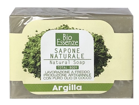 BIO ESSENZE SAPONE NATURALE ARGILLA 100 G - Farmacia Dott. Pasquale Russo