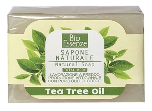 BIO ESSENZE SAPONE NATURALE TEA TREE OIL 100 G - Farmacia Dott. Pasquale Russo