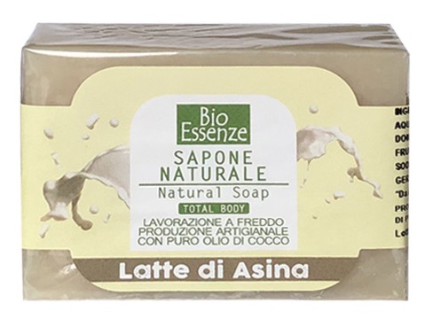 BIO ESSENZE SAPONE NATURALE LATTE DI ASINA 100 G - Farmacia Dott. Pasquale Russo