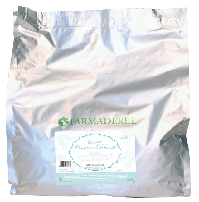 TISANA 4 DIURETICA/DRENANTE 1 KG - Farmacia Dott. Pasquale Russo