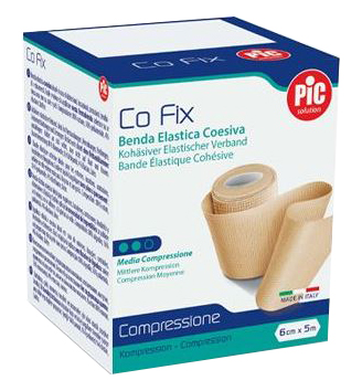 BENDA ELASTICA PIC CO FIX AUTOADESIVA 12X5CM MEDIUM - Farmacia Dott. Pasquale Russo