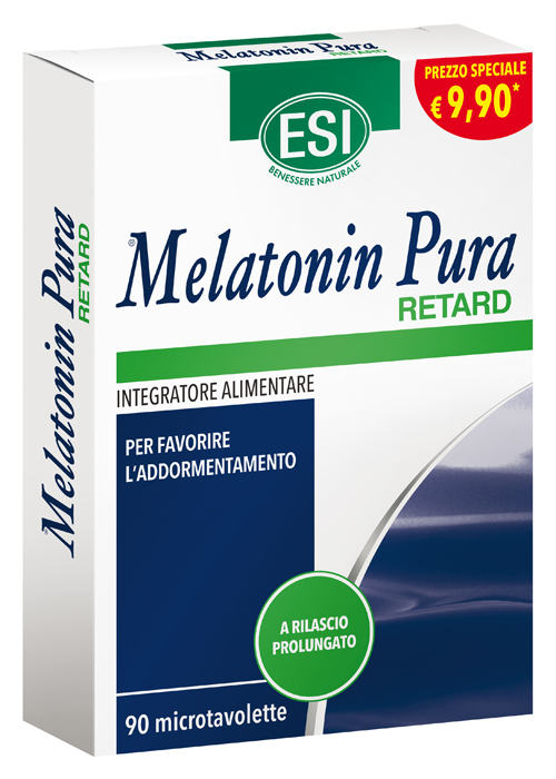 ESI MELATONIN PURA RETARD 90 MICROTAVOLETTE OFFERTA - Farmacia Dott. Pasquale Russo