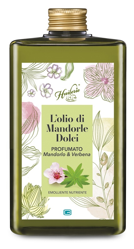 HUILERIE L'OLIO DI MANDORLE DOLCI PROFUMATO MANDORLO & VERBENA 300 ML - Farmacia Dott. Pasquale Russo