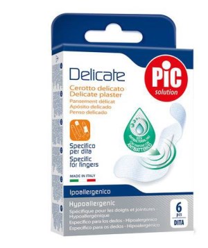 CEROTTO PIC DELICATE DITA ANTIBATTERICO 6 PEZZI - Farmacia Dott. Pasquale Russo