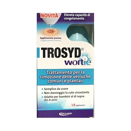 TROSYD WORTIE CRIOGENIZZANTE VERRUCHE COMUNI/PLANTARI 50 G - Farmacia Dott. Pasquale Russo