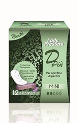 LADY PRESTERIL DPIU' MINI 12 PEZZI - Farmacia Dott. Pasquale Russo
