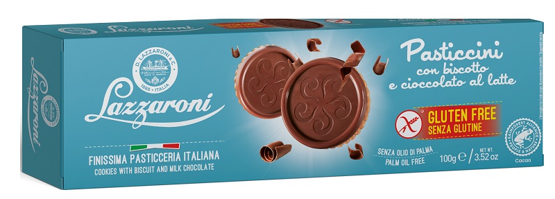 PASTICCINI BISCOTTO/CIOCCOLATO AL LATTE 100 G - Farmacia Dott. Pasquale Russo