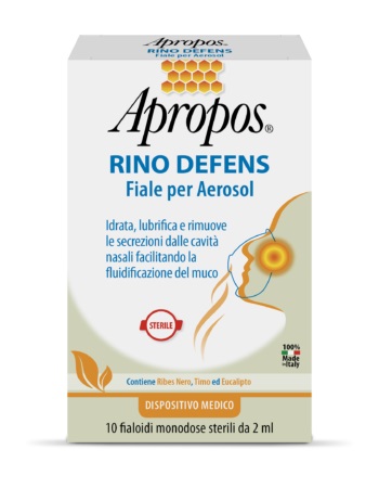 APROPOS RINO DEFENS 10 FIALE PER AEROSOL 2 ML - Farmacia Dott. Pasquale Russo