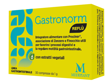 GASTRONORM REFLU' 30 COMPRESSE - Farmacia Dott. Pasquale Russo