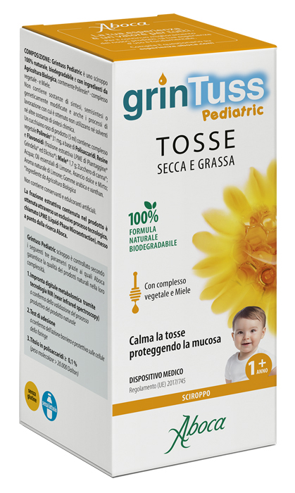 GRINTUSS PEDIATRIC SCIROPPO 180 G - Farmacia Dott. Pasquale Russo