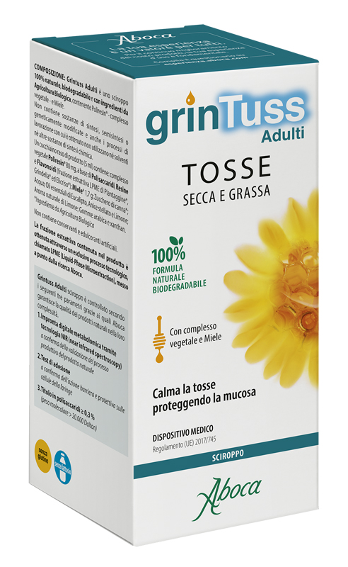 GRINTUSS ADULTI SCIROPPO 180 G - Farmacia Dott. Pasquale Russo