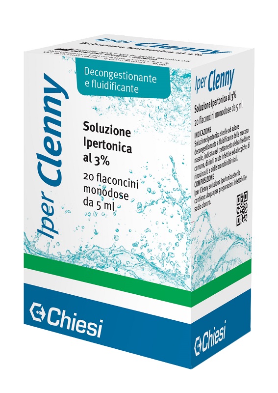 IPER CLENNY SOLUZIONE IPERTONICA MONODOSE 20 FLACONI 2 ML - Farmacia Dott. Pasquale Russo