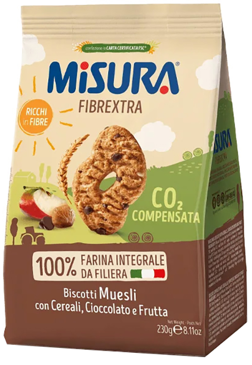 MISURA FROLLINI FIBRE EXTRA MUESLI 230 G - Farmacia Dott. Pasquale Russo