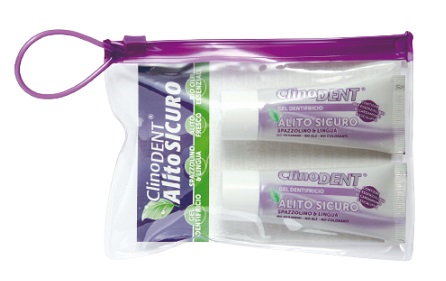 CLINODENT GEL DENTIFRICIO ALITO SICURO 2 TUBETTI DA 20 ML - Farmacia Dott. Pasquale Russo