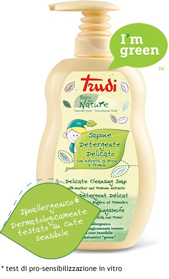 TRUDI BABY NATURE SAPONE DETERGENTE DELICATO 400 ML - Farmacia Dott. Pasquale Russo