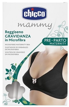 CHICCO MAMMY REGGISENO MICROFIBRA GRAVIDANZA NERO 3C - Farmacia Dott. Pasquale Russo