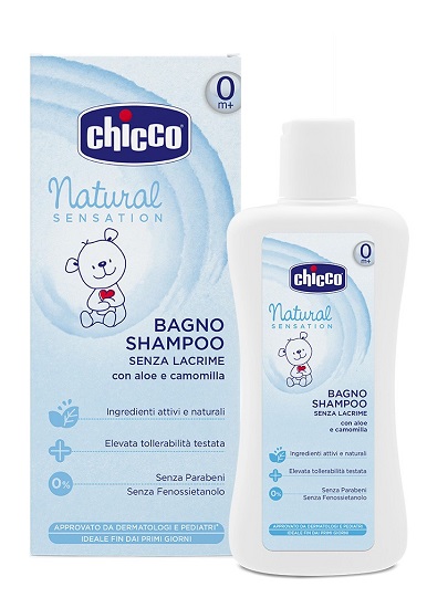 CHICCO BAGNO SHAMPOO NATURAL SENSATION 200 ML - Farmacia Dott. Pasquale Russo