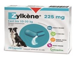 ZYLKENE CANI TAGLIA MEDIA 10-30KG 20 CAPSULE DA 225 MG - Farmacia Dott. Pasquale Russo