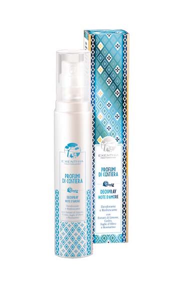 EXENTHIA MEDITERRANEA PROFUMI DI COSTIERA DEODORANTE SPRAY 100 ML - Farmacia Dott. Pasquale Russo