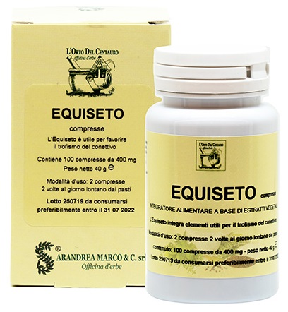 EQUISETO 400 MACERATO GLICERICO 100  COMPRESSE - Farmacia Dott. Pasquale Russo