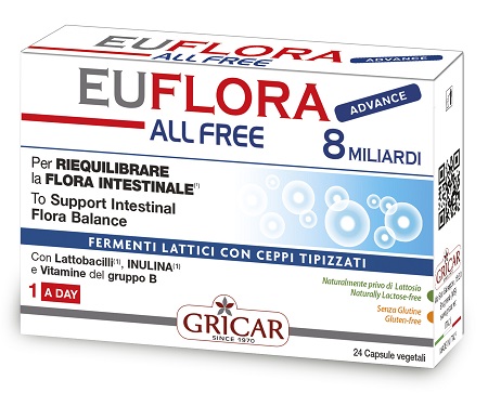EUFLORA ADVANCE ALL FREE 24 CAPSULE - Farmacia Dott. Pasquale Russo